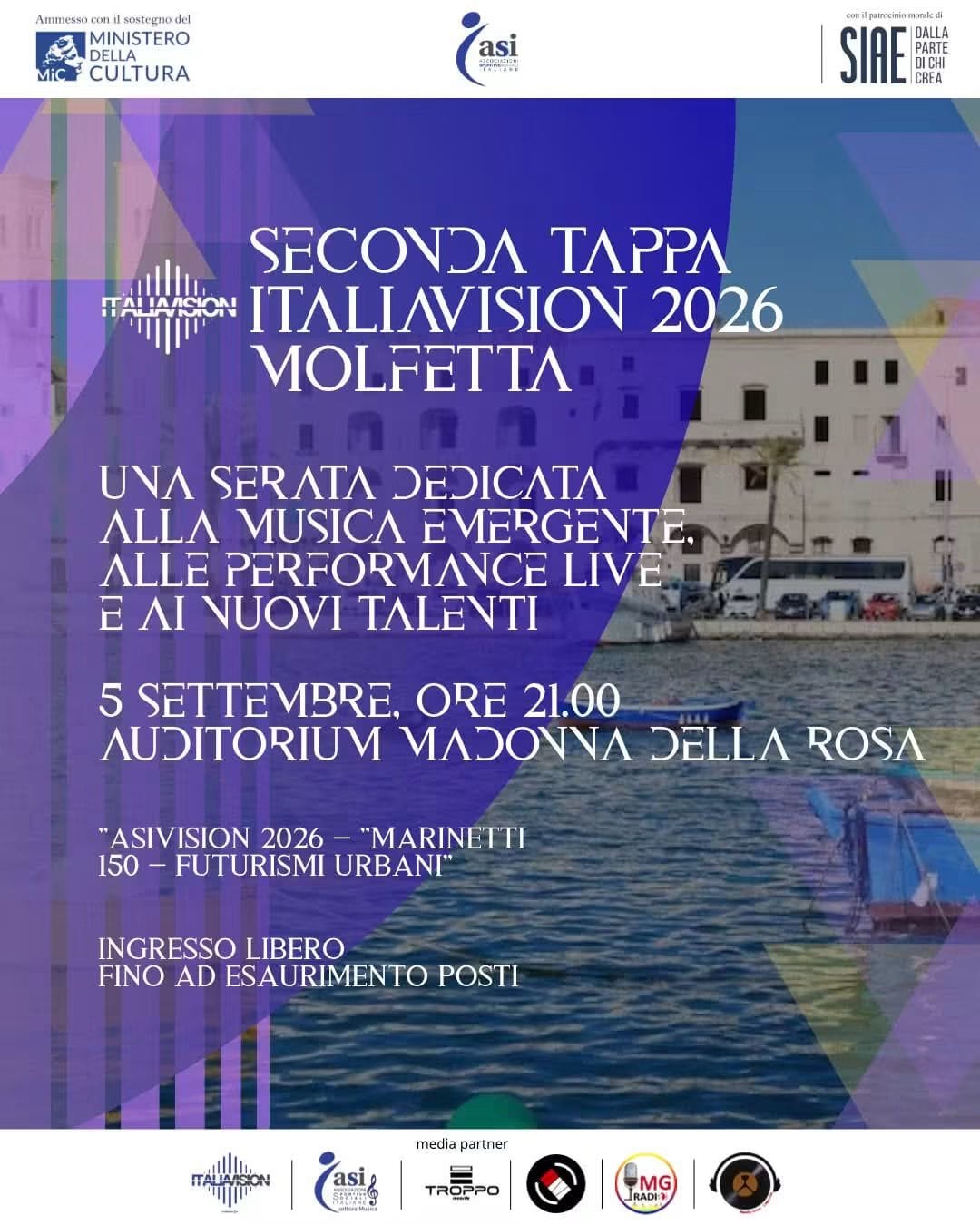 A Molfetta, la tappa del contest nazionale &ldquo;Italiavision&rdquo;
